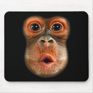 Monkey Stomach Funny Meme Cool Viral Video Mouse Pad