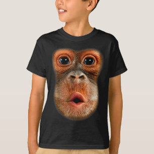 Monkey Stomach Funny Meme Cool Viral Video  T-Shirt
