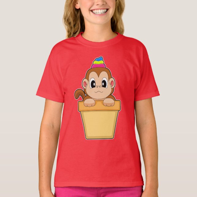 Monkey Sundae T-Shirt (Front)