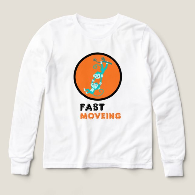 Monkey T-shirt (Design Front)