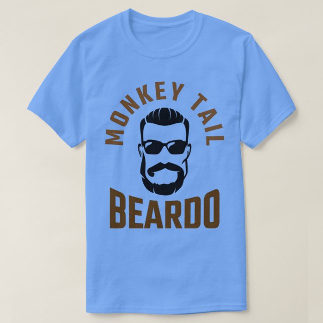 Monkey Tail Beard 1 T-Shirt (Design Front)