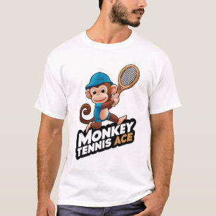 MONKEY TENNIS ACE T-Shirt
