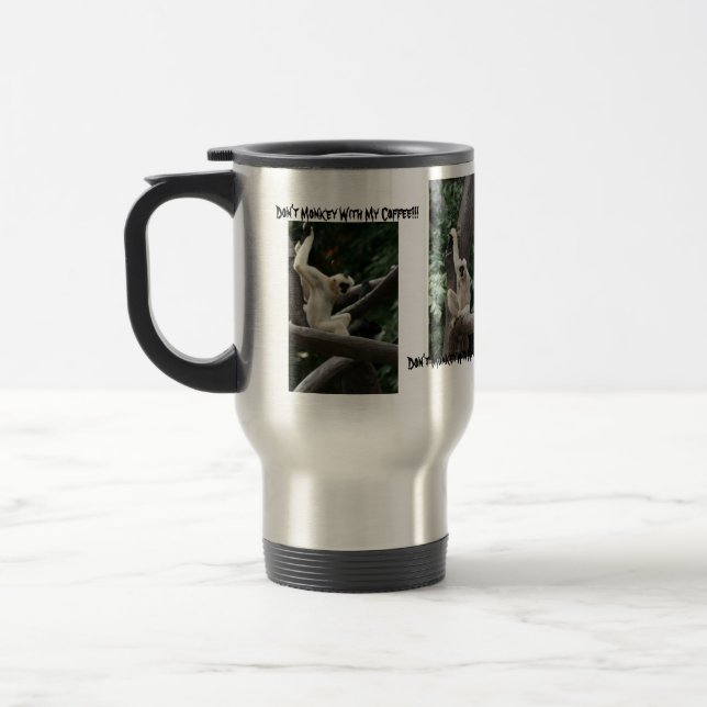 Monkey Travel Mug (Left)