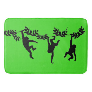 Monkey Troop Bath Mat