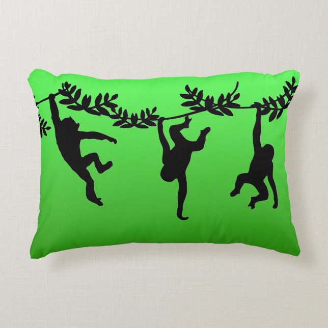 Monkey Troop Decorative Cushion (Front)