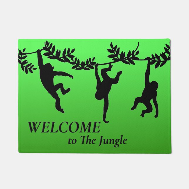Monkey Troop Doormat (Front)
