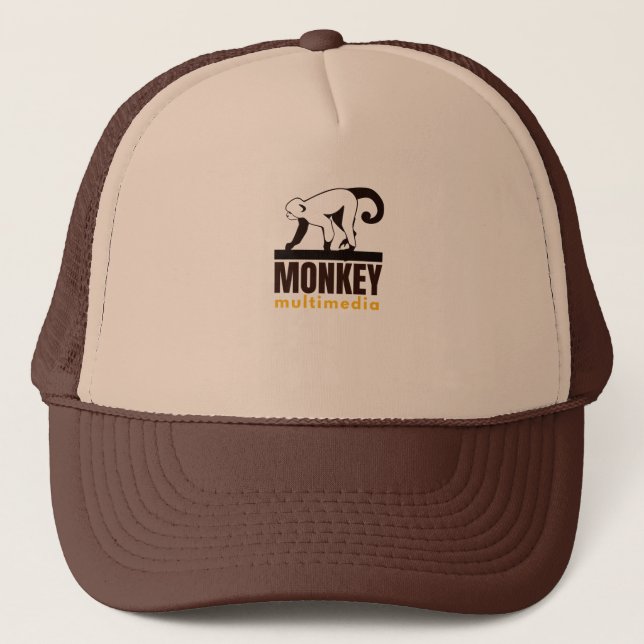 Monkey Trucker Hat (Front)