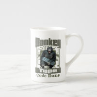 Monkey Type, Code Runs Funny Full-Stack Developer