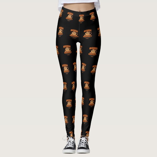 Monkey University Leggings (Front)
