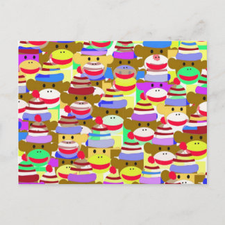 Monkey Wallpaper. Postcard