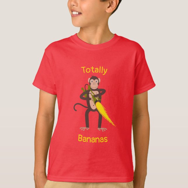 Monkey With a Flamethrower T-Shirt (Front)