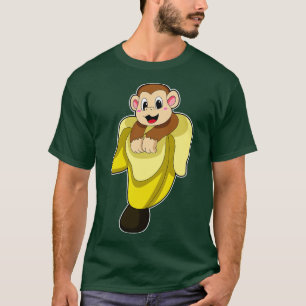 Monkey with Banana peel T-Shirt
