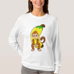 Monkey with Banana T-Shirt