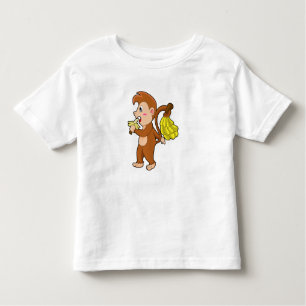 Monkey with Bananas Toddler T-Shirt