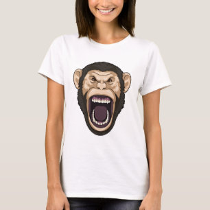 Monkey with black Hairs T-Shirt
