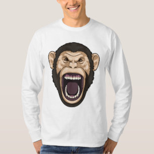 Monkey with black Hairs T-Shirt