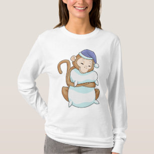 Monkey with Pillow & Sleepyhead T-Shirt