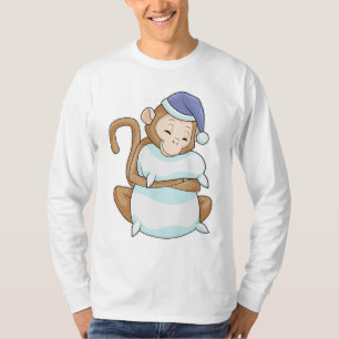 Monkey with Pillow & Sleepyhead T-Shirt