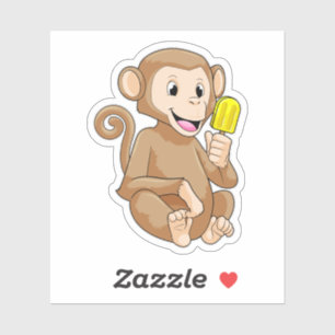 Monkey with Popsicle