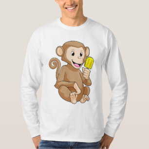 Monkey with Popsicle T-Shirt