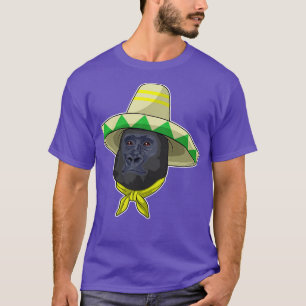 Monkey with Straw hat T-Shirt