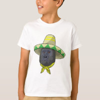 Monkey with Straw hat