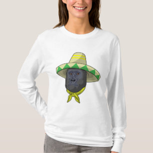 Monkey with Straw hat T-Shirt