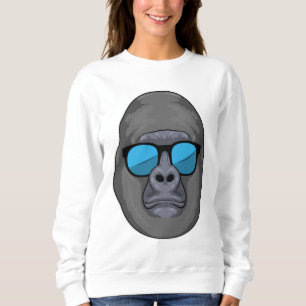 Monkey with Sunglasses Sweatshirt