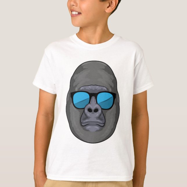 Monkey with Sunglasses T-Shirt (Front)