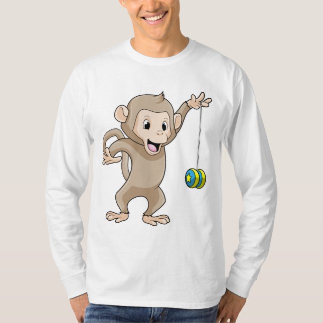 Monkey with Yo-yo T-Shirt (Front)