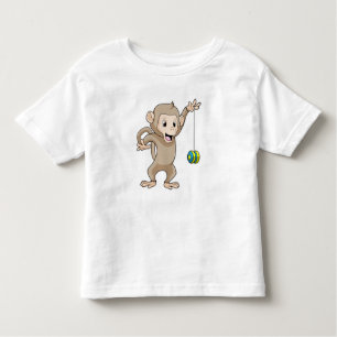 Monkey with Yo-yo Toddler T-Shirt