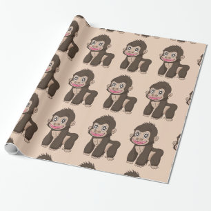 Monkey Wrapping Paper