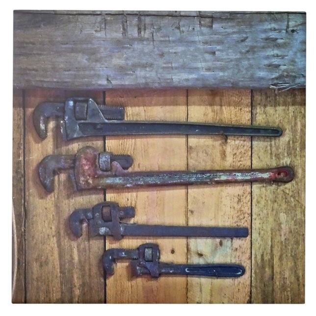 Monkey Wrenches Tile (Front)