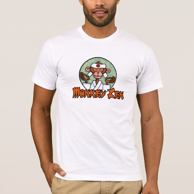 monkey zen T-Shirt (Front)