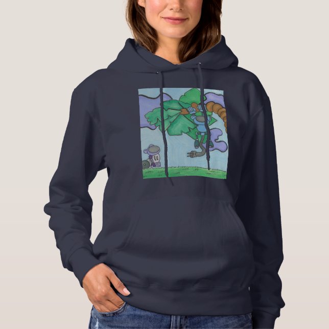 Monkeying Around Hoodie (Front)