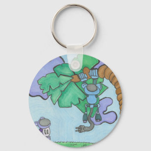 Monkeying around key ring