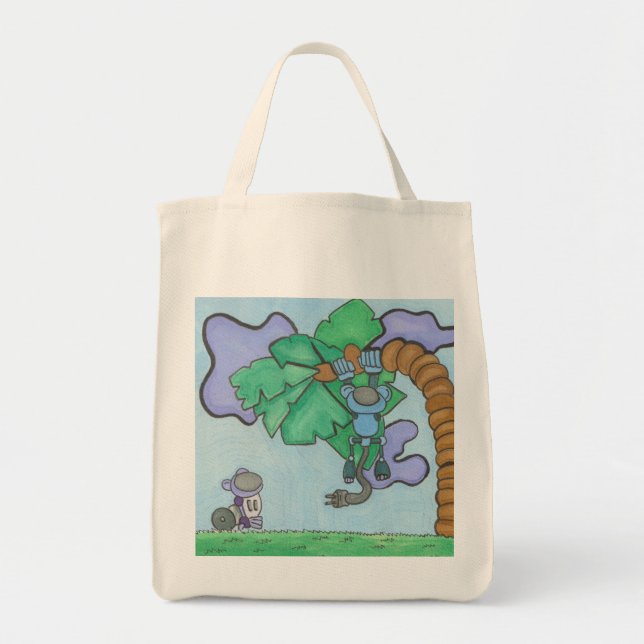 Monkeying Around Tote Bag (Front)