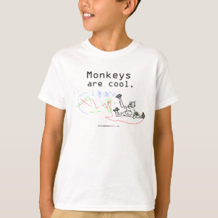 Monkeys are cool. T-Shirt