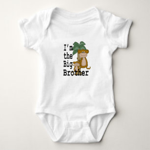 Monkeys Big Brother Baby Bodysuit