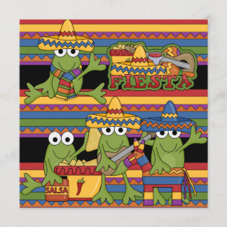 Monkeys Fiesta Customised Birthday Invitations