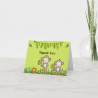 Monkeys Hanging Around In The Jungle Thank You