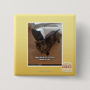 Monkeys on vacation 15 cm square badge