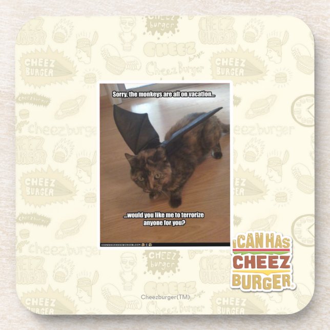 Monkeys on vacation coaster (Front)