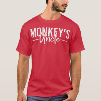 Monkeys Uncle Funny Monkeys Animal Lover - 1 T-Shirt