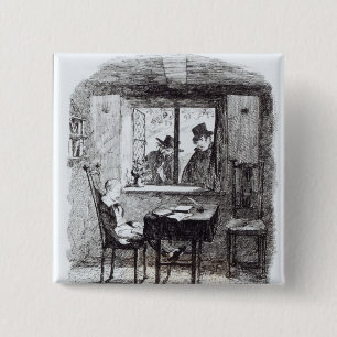 Monks and the Jew Discover Oliver 15 Cm Square Badge