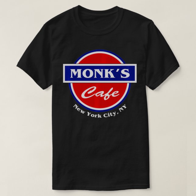 Monk's Cafe  T-Shirt (Design Front)