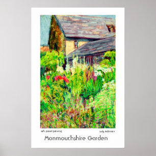 Monmouthshire Garden Poster or Print