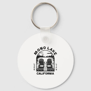 Mono Lake California Outdoors Vintage Key Ring