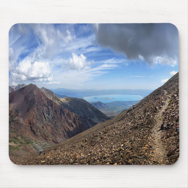 Mono Lake from Koip Peak Pass - Sierra Mouse Pad (Front)