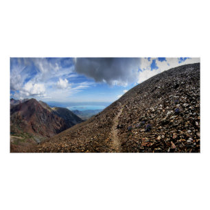 Mono Lake from Koip Peak Pass - Sierra Poster